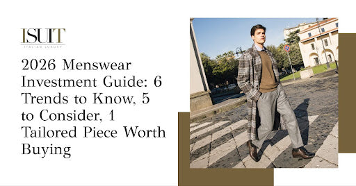 2026 Menswear Investment Guide: 6 Trends to Know, 5 to Consider, 1 Tailored Piece Worth Buying