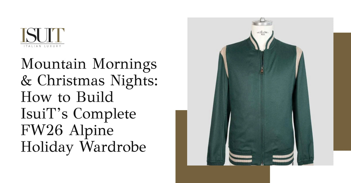 Mountain Mornings & Christmas Nights: How to Build IsuiT’s Complete FW26 Alpine Holiday Wardrobe