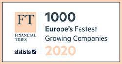 PORCAMO SRL JOINS FINANCIAL TIMES' 1000 EUROPE'S FASTEST GROWING COMPANIES LIST, for the second year in a row.