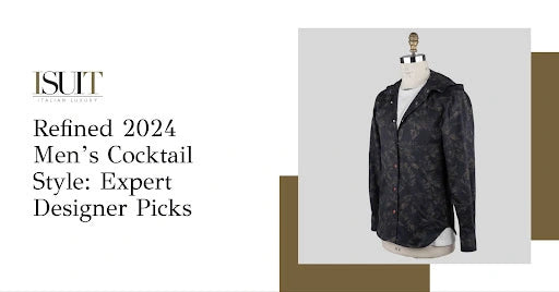 Refined 2024 Men’s Cocktail Style: Expert Designer Picks