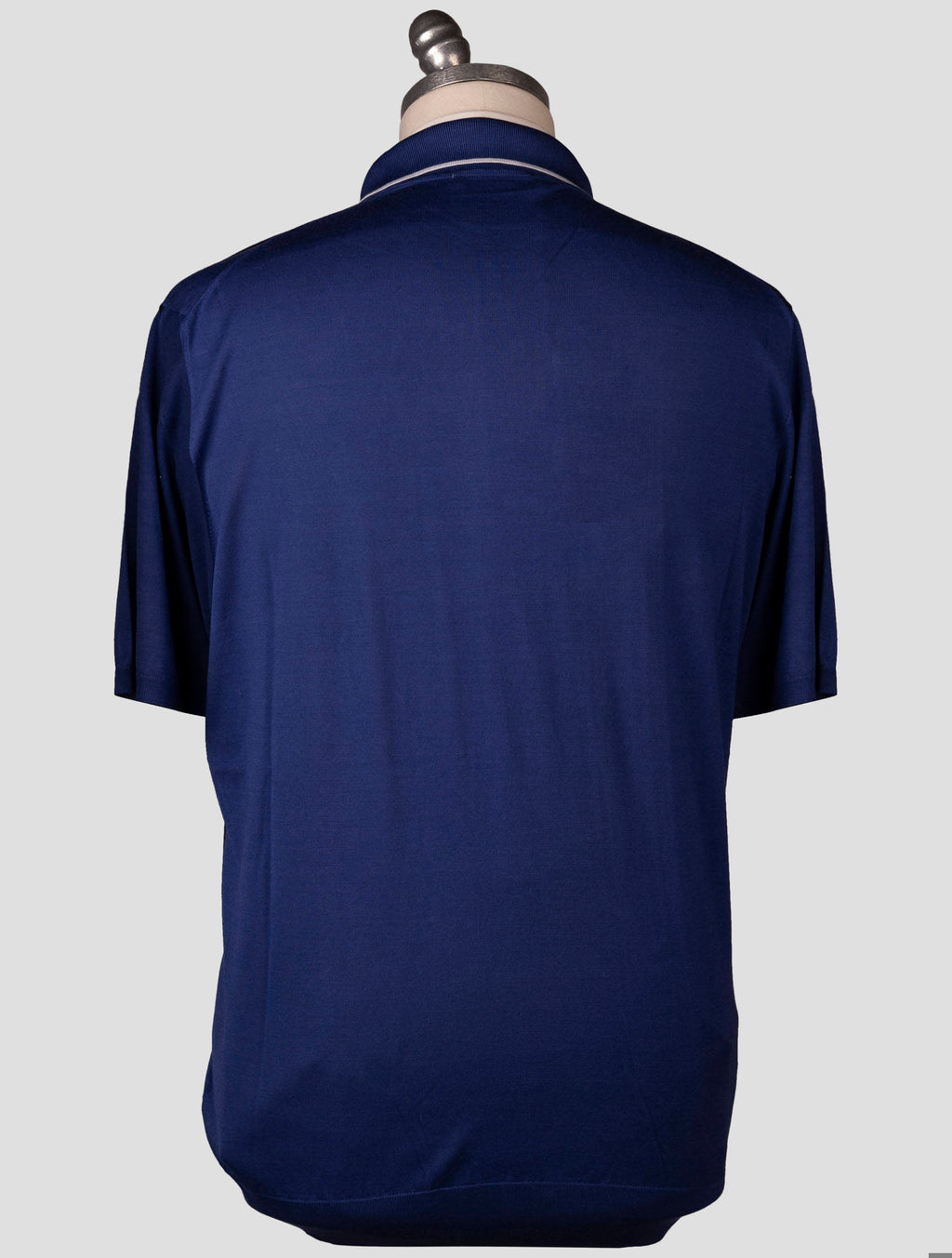 Fioroni Blue Silk Polo