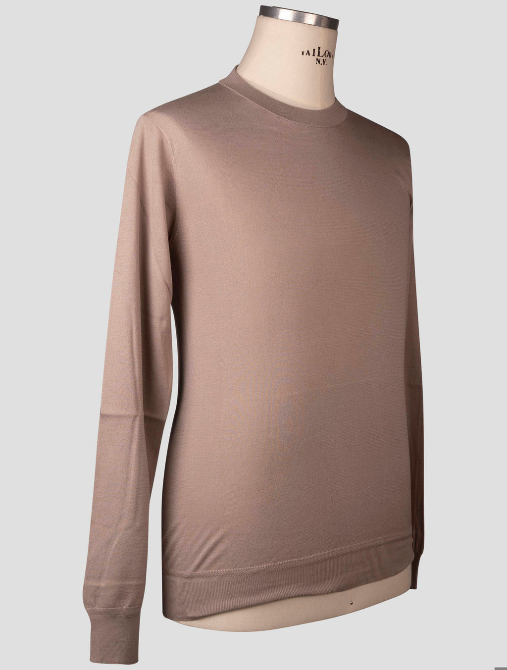 Fioroni Fioroni Beige Cotton Sweater Crewneck Beige 001