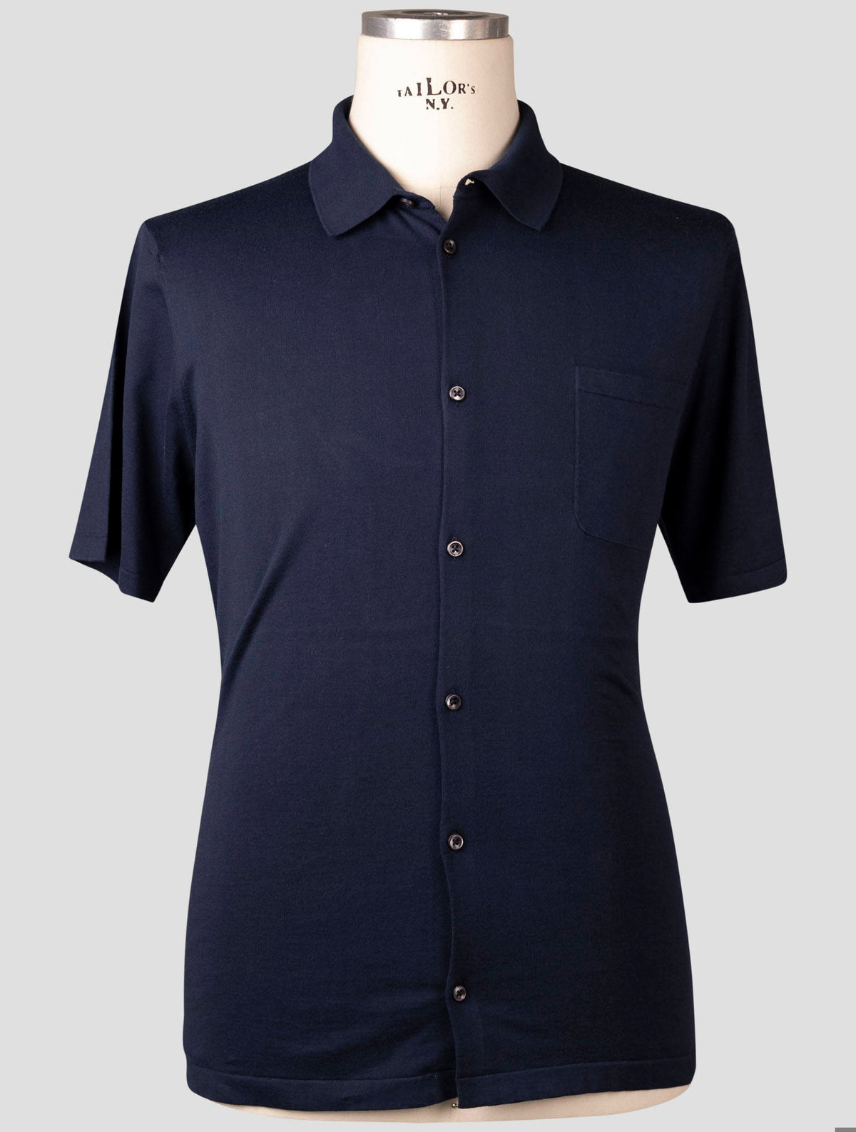 Fioroni Blue Cotton Shirt