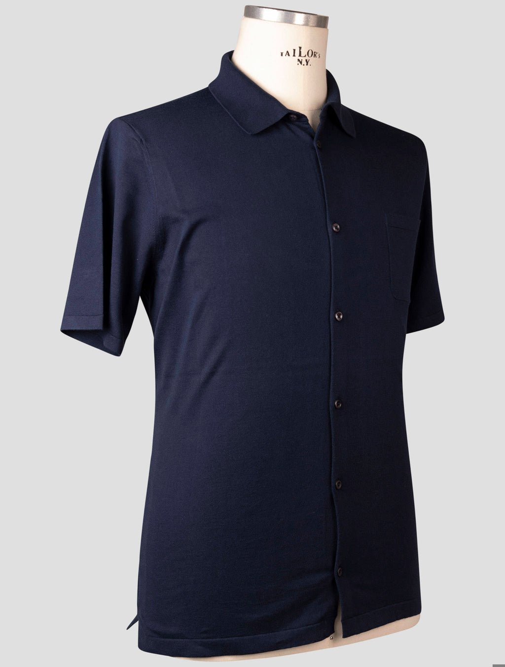 Fioroni Fioroni Blue Cotton Shirt Blue 001