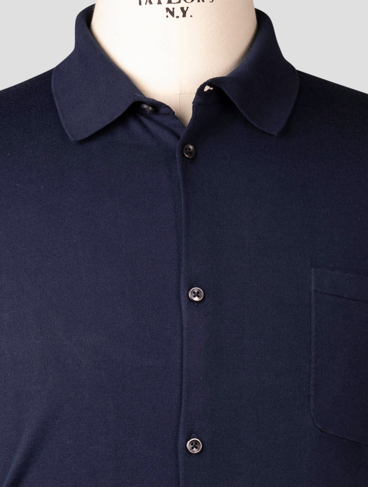 Fioroni Blue Cotton Shirt