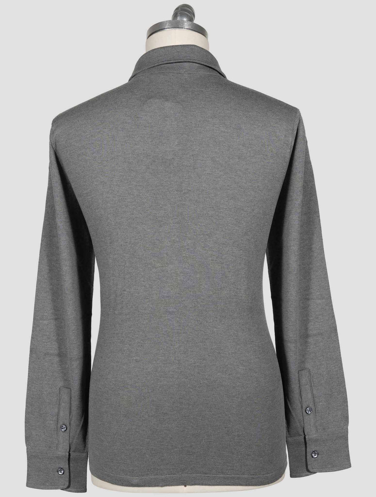 Fioroni Gray Cotton Cashmere Shirt