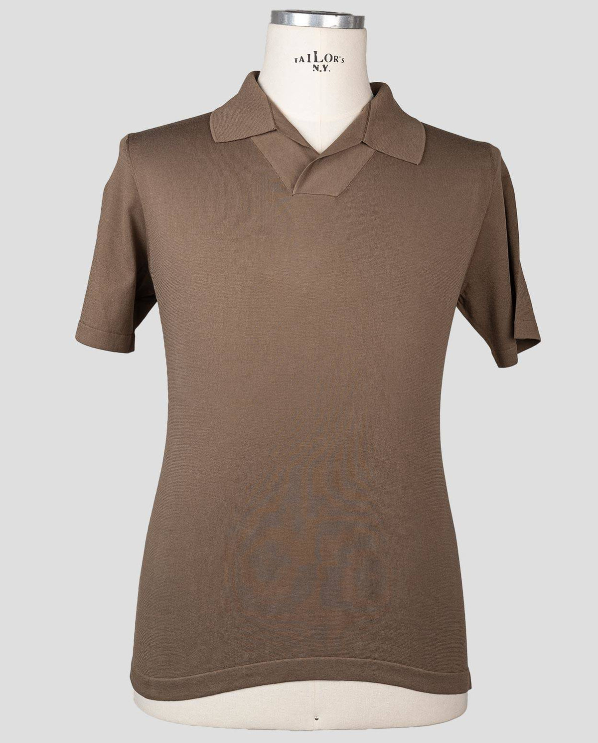 Fioroni Fioroni Brown Cotton Polo Brown 000
