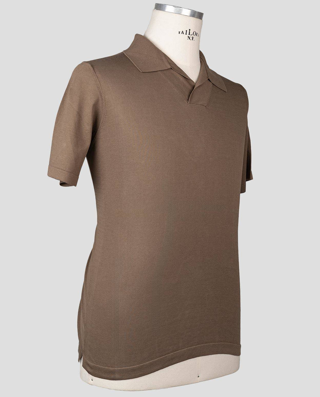 Fioroni Fioroni Brown Cotton Polo Brown 001