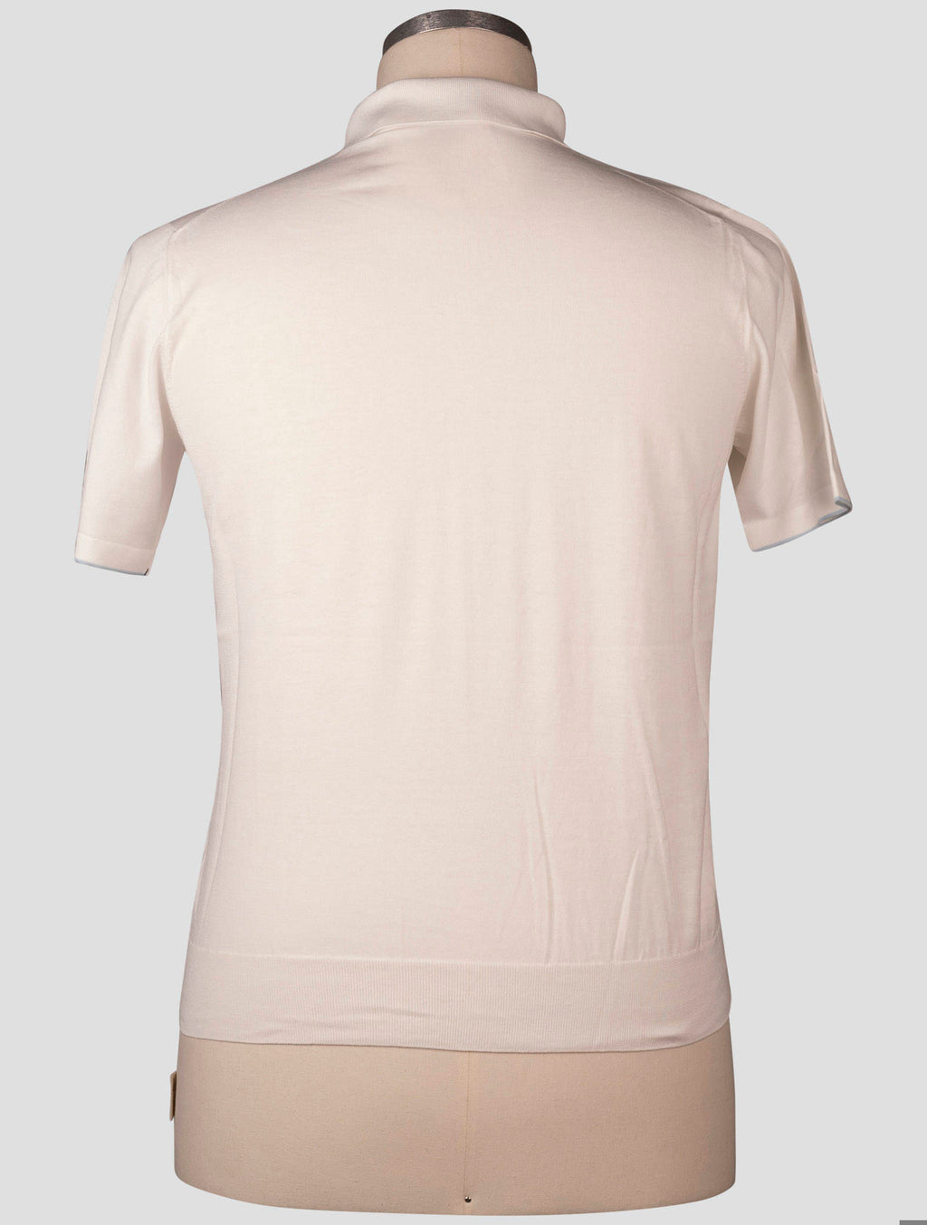 Fioroni White Cotton Polo