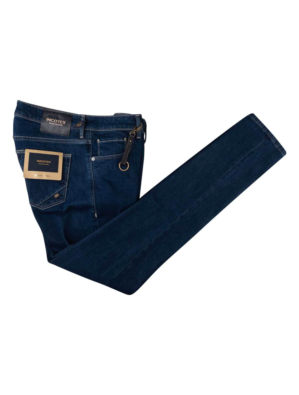 Incotex Blue Cotton Ea Jeans