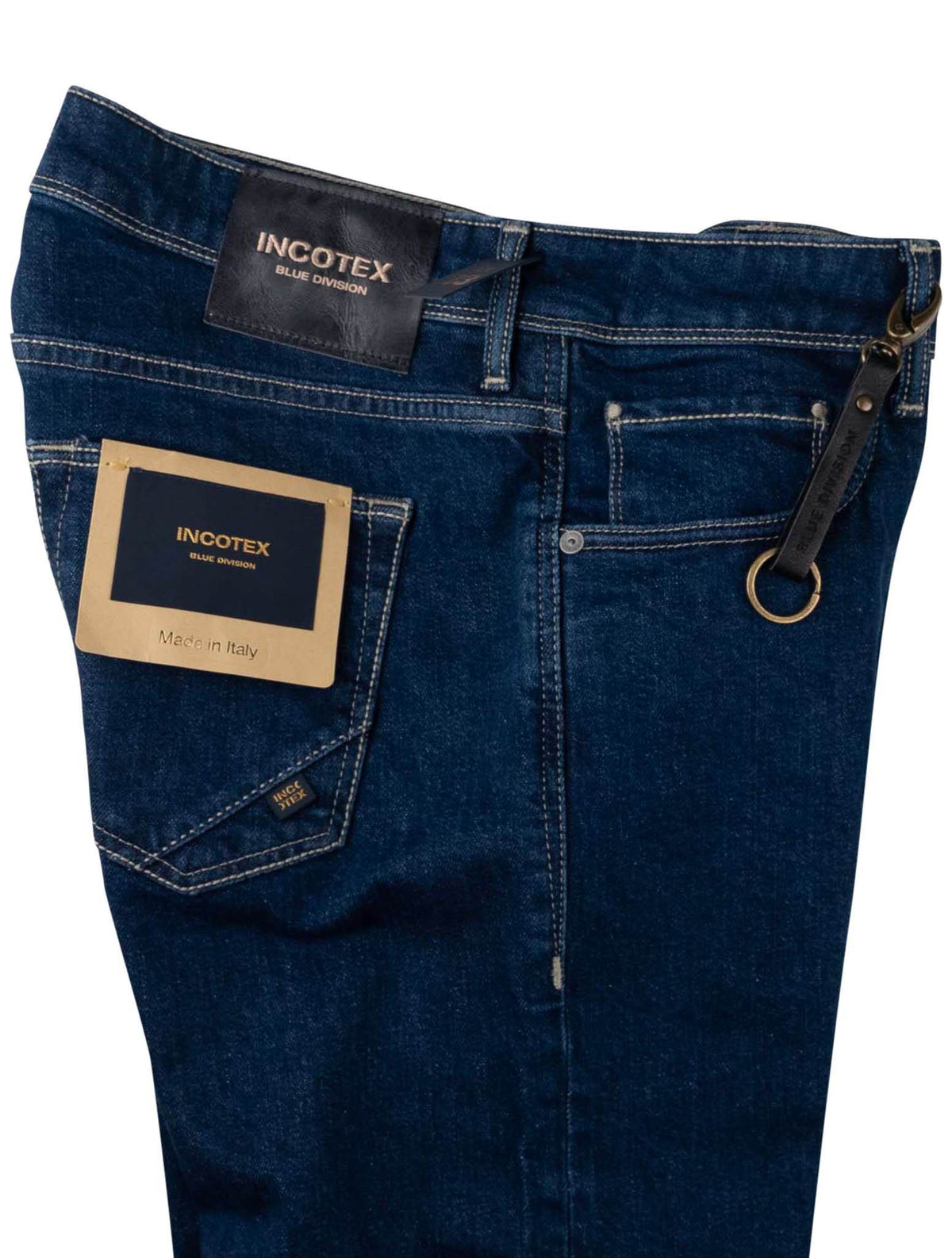 Incotex Blue Cotton Ea Jeans