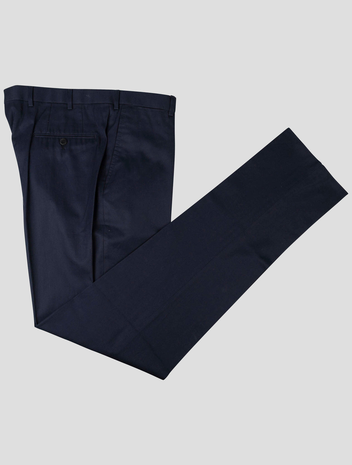 Isaia Isaia Blue Cotton Pant Blue 000