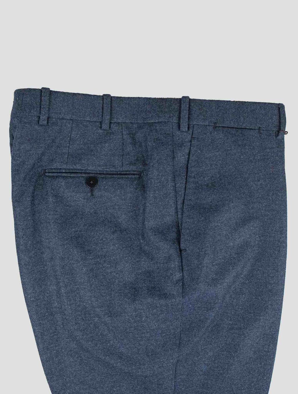 Isaia Blue Wool Dress Pants