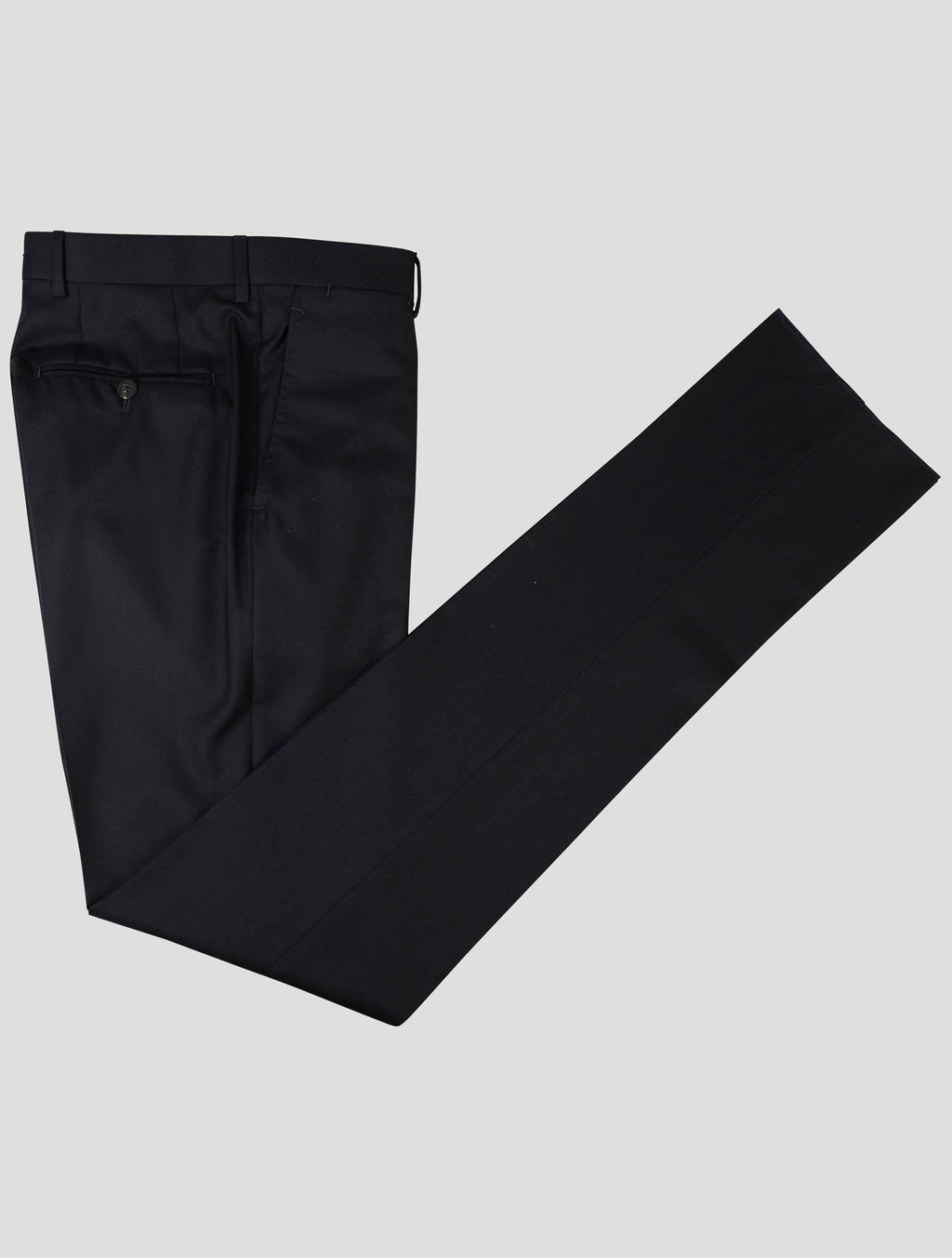 Isaia Isaia Dark Blue Wool Pant Dark Blue 000