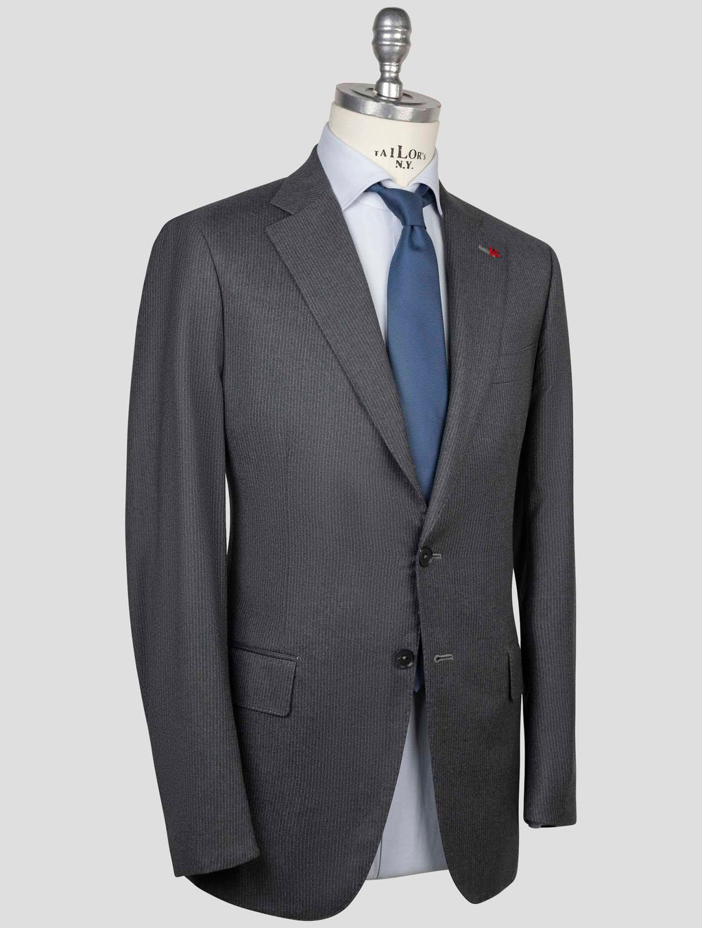 Isaia Isaia Gray Wool Suit Gray 001