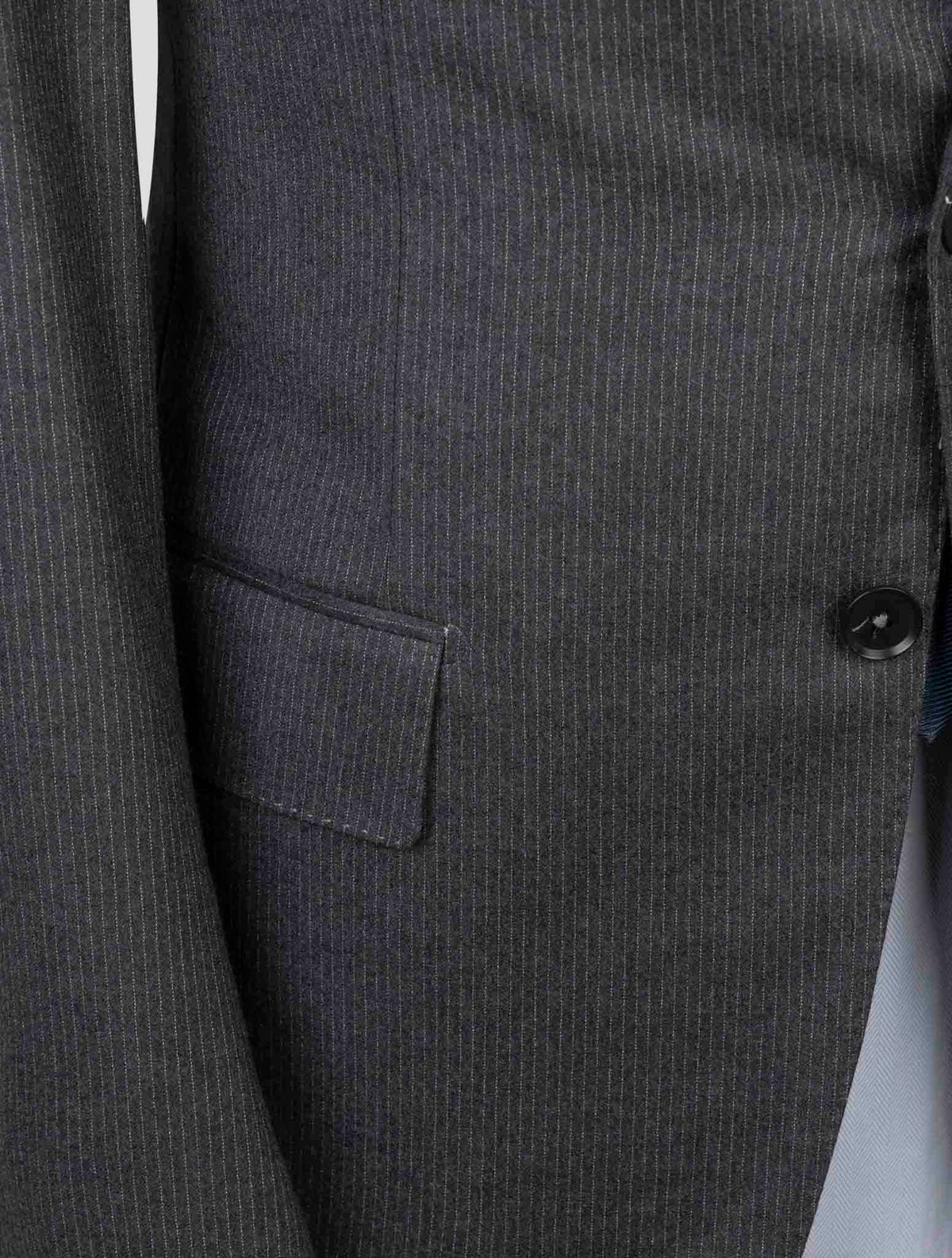 Isaia Gray Wool Suit