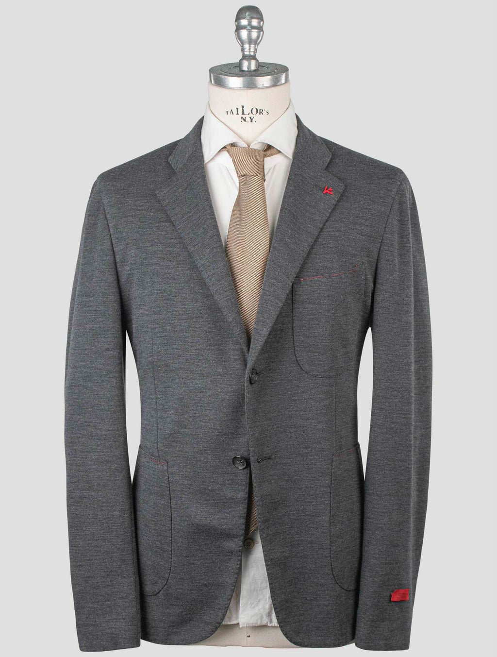 Isaia Isaia Gray Wool Pa Blazer Gray 000