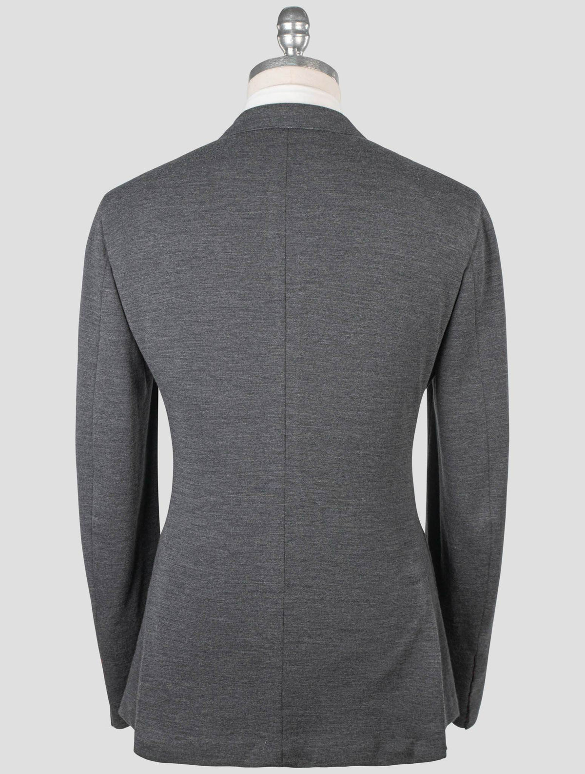 Isaia Gray Wool Pa Blazer