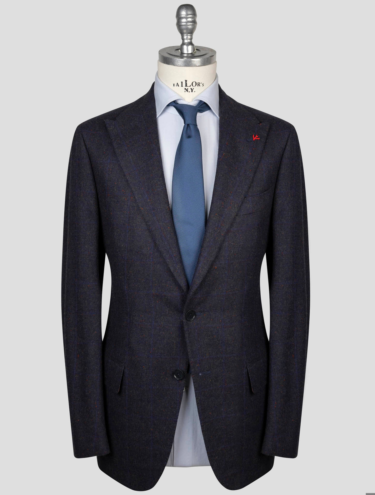 Isaia Multicolor Wool Suit
