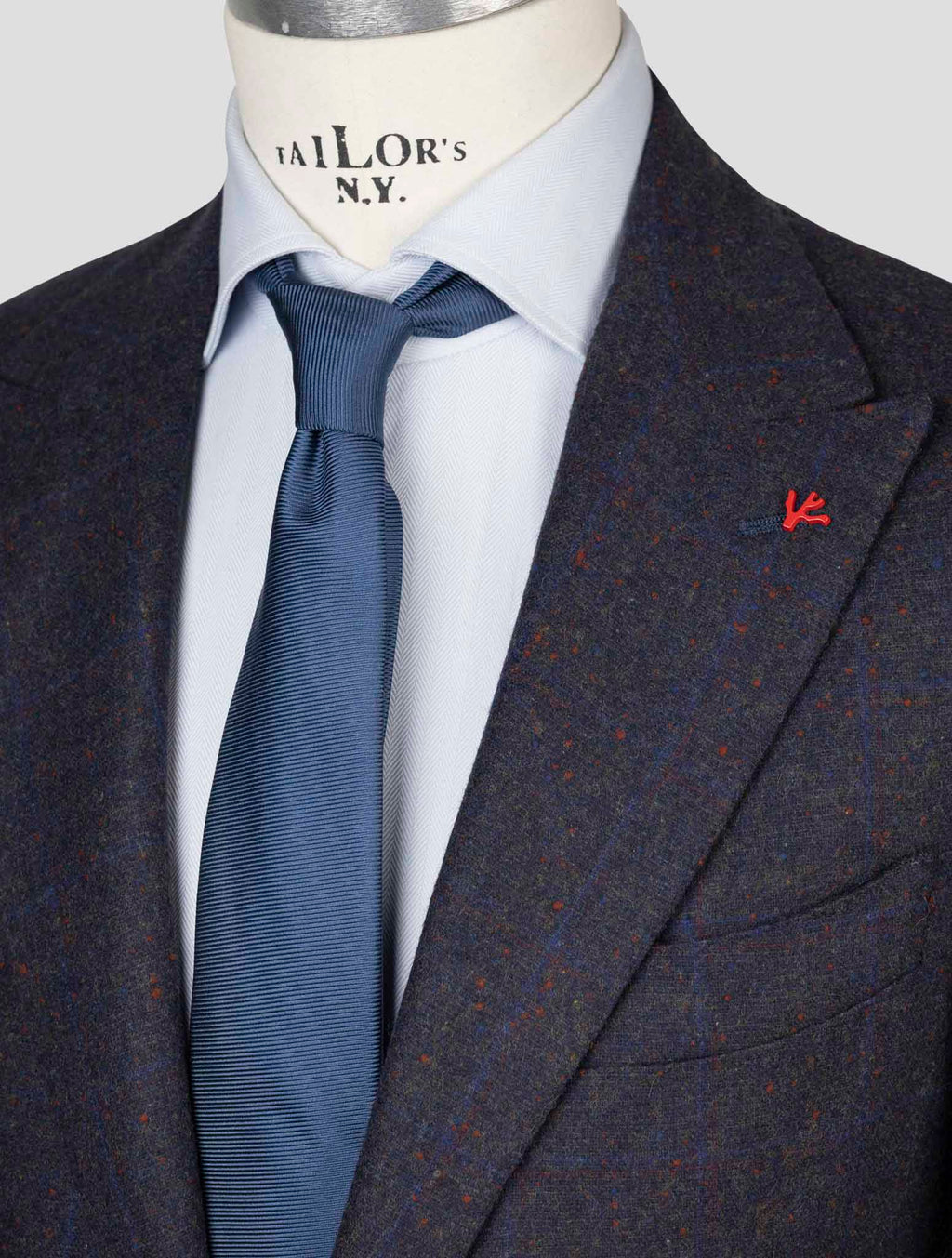 Isaia Multicolor Wool Suit