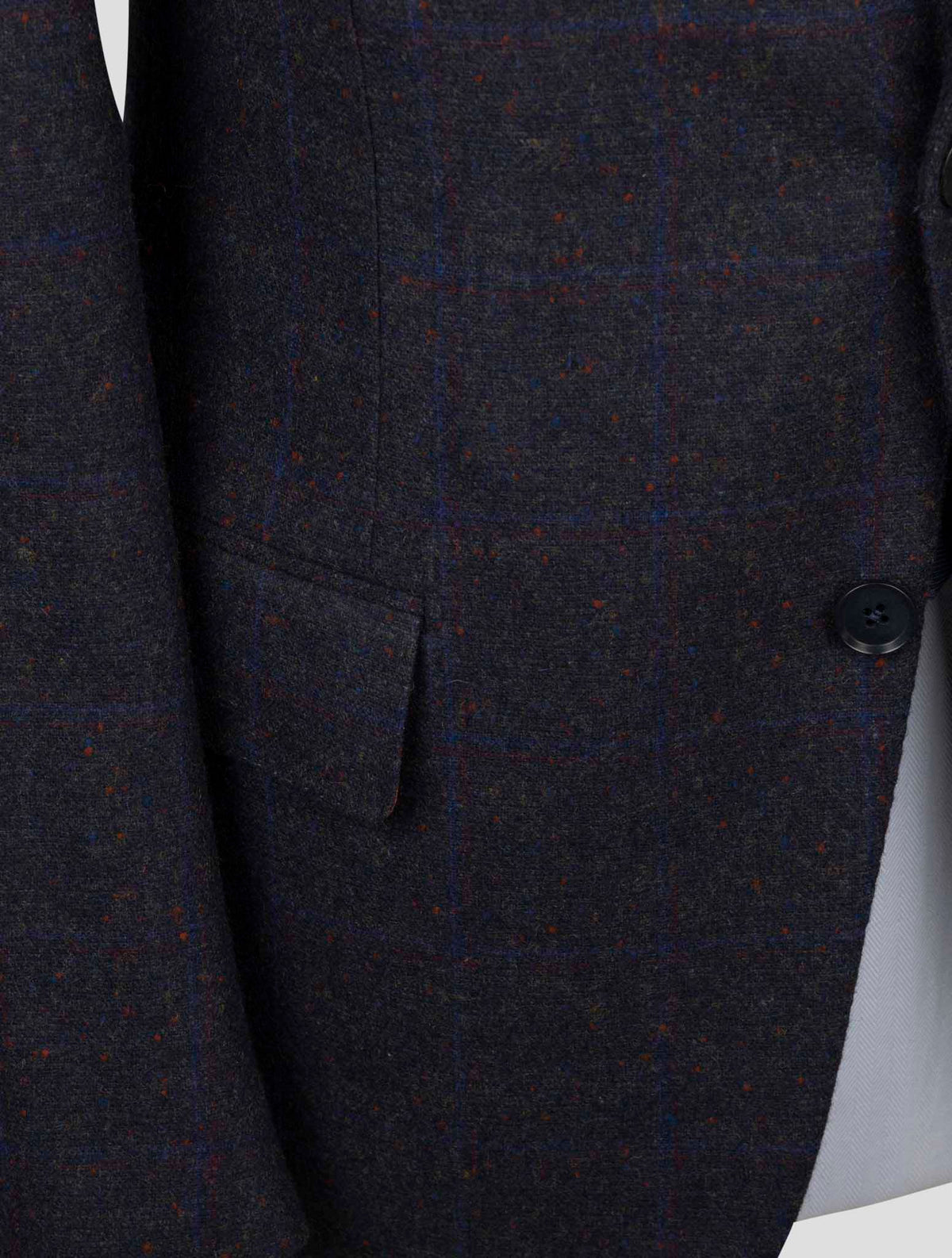 Isaia Multicolor Wool Suit