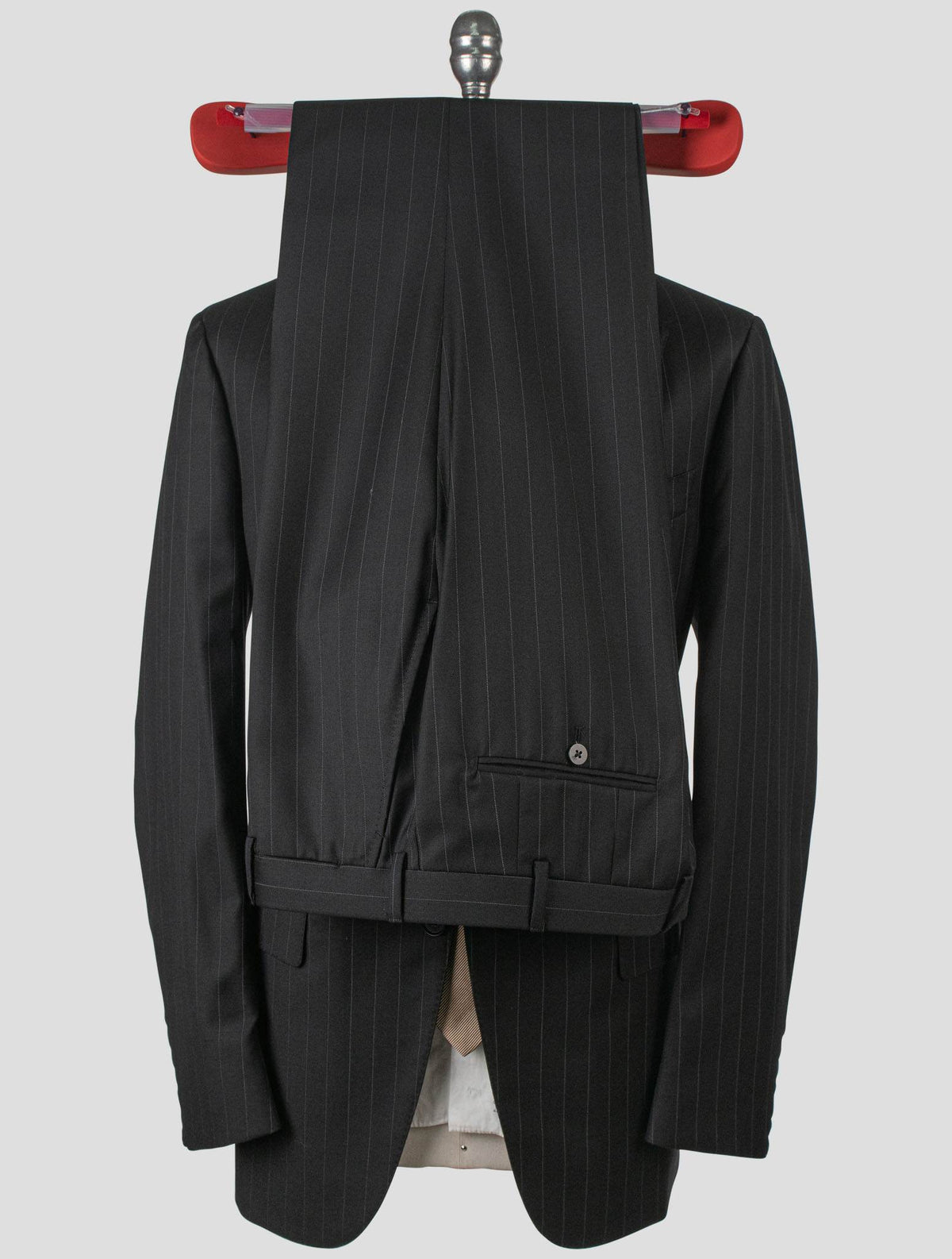 Isaia Dark Gray Wool Suit