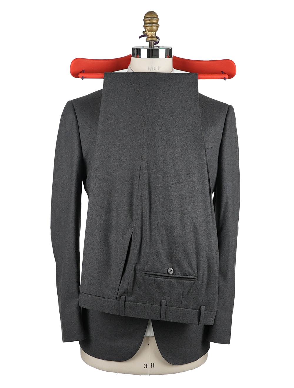 Isaia Gray Wool Silk Suit
