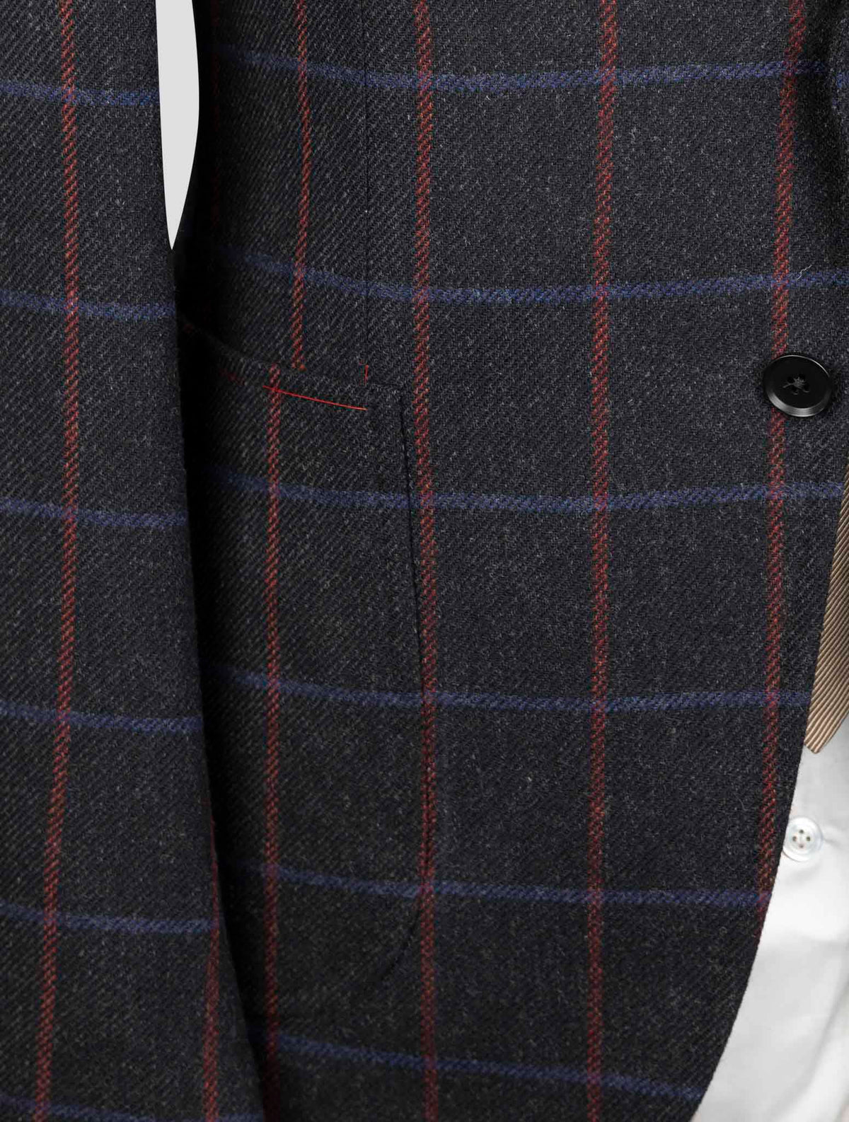 Isaia Multicolor Wool Blazer