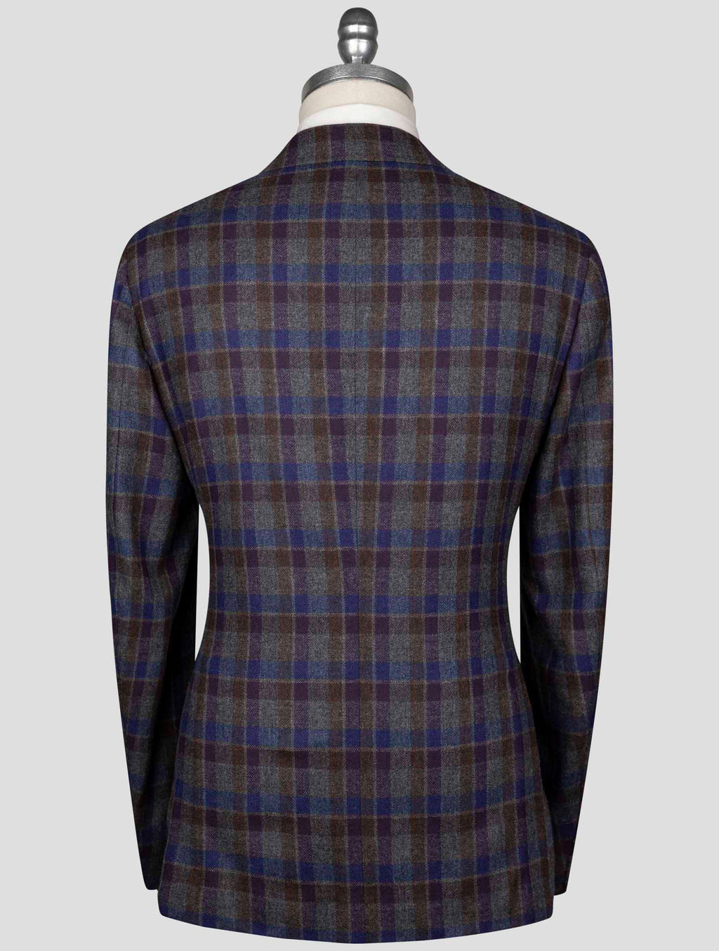 Isaia Multicolor Wool Cashmere Blazer