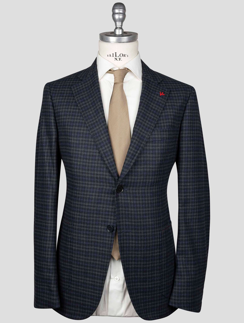 Isaia Isaia Multicolor Wool Cashmere Blazer Multicolor 000