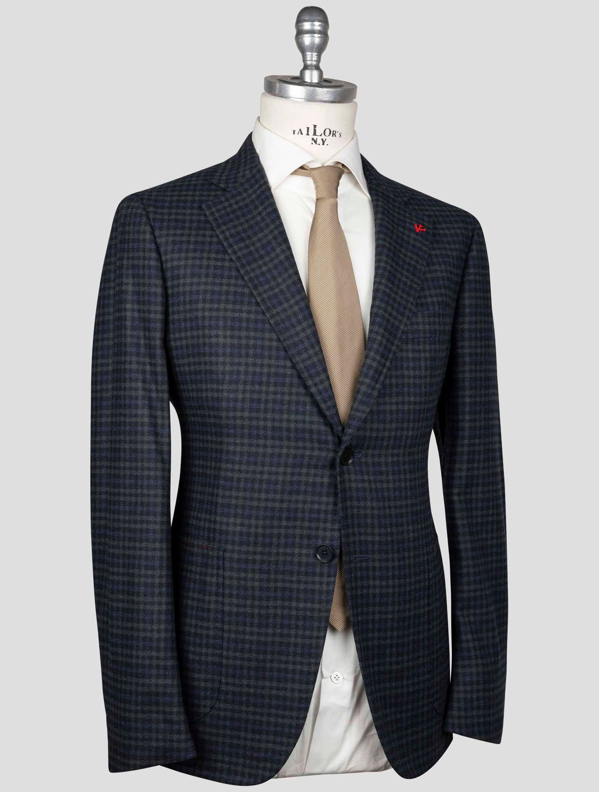 Isaia Isaia Multicolor Wool Cashmere Blazer Multicolor 001