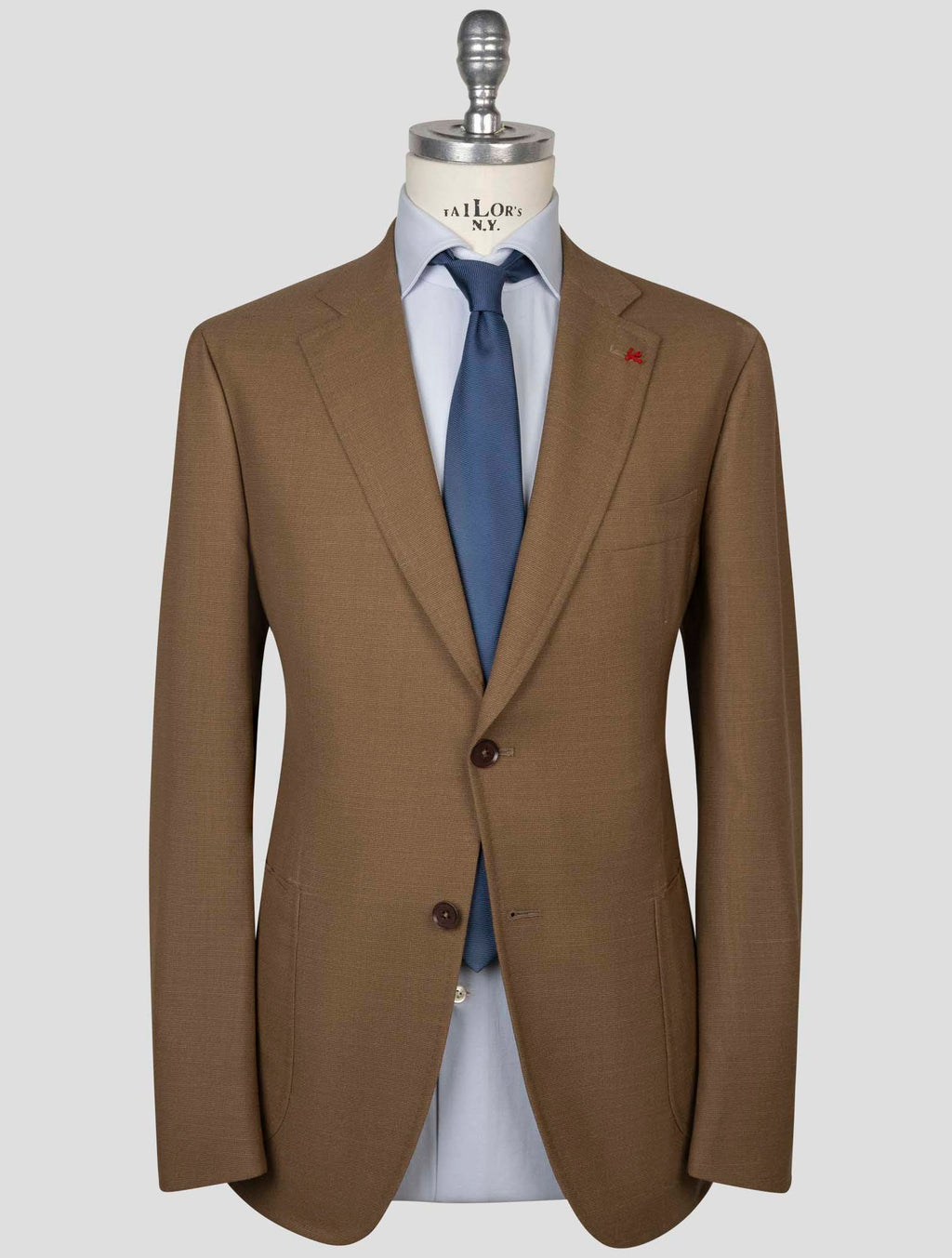 Isaia Brown Wool Blazer