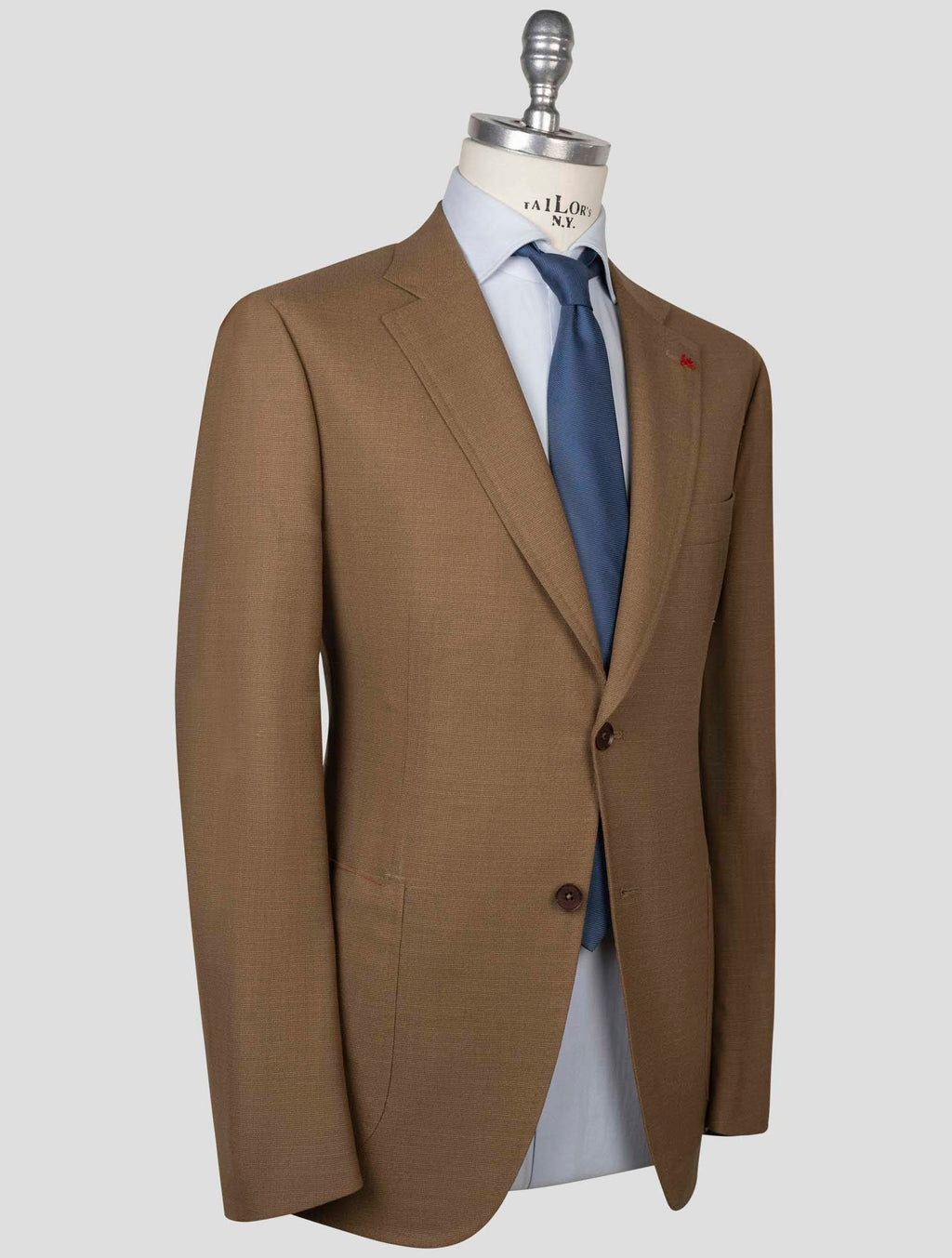 Isaia Isaia Brown Wool Blazer Brown 001