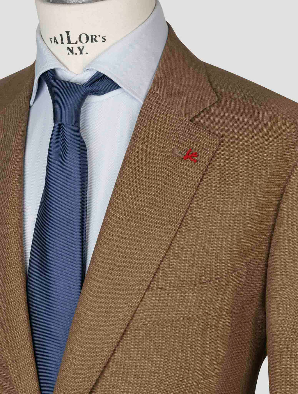 Isaia Brown Wool Blazer