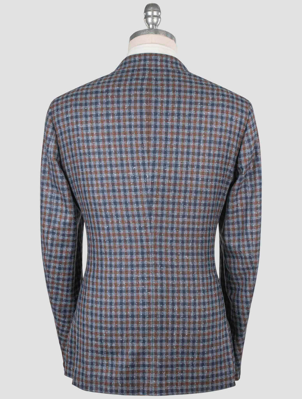 Isaia Multicolor Wool Silk Pa Linen Blazer