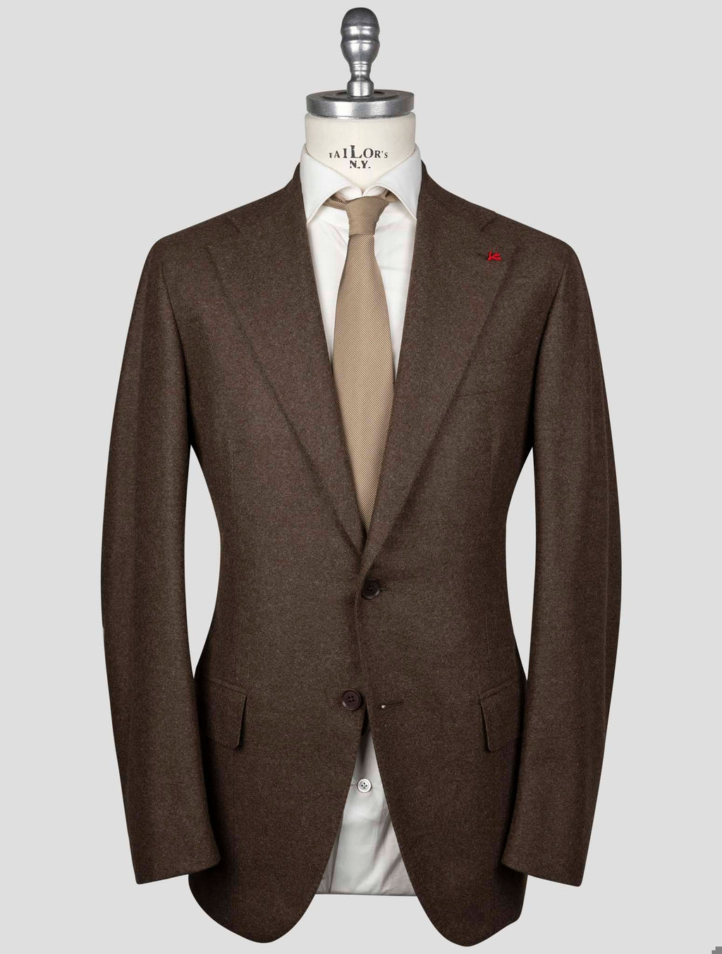 Isaia Isaia Brown Wool Blazer Brown 000