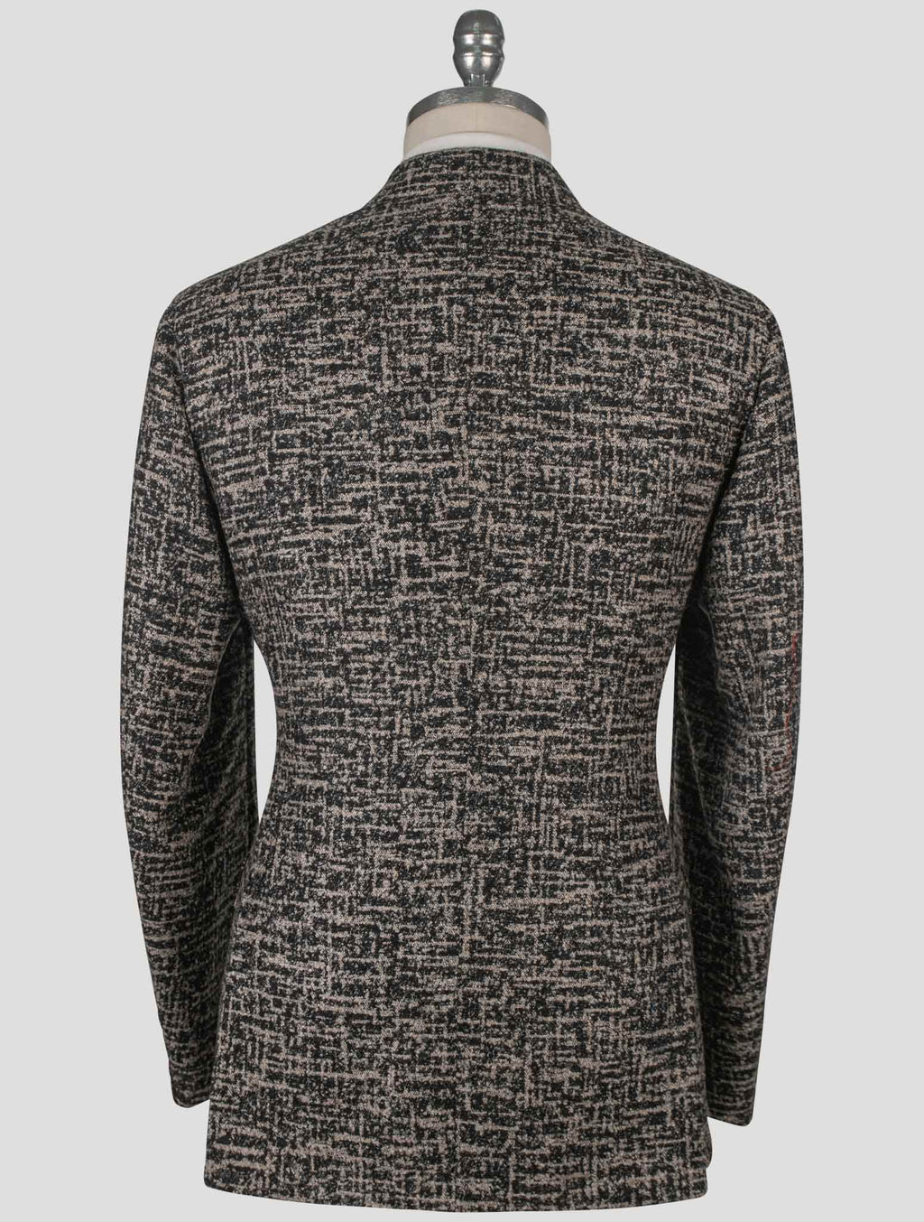 Isaia Gray Wool Silk Camel Blazer