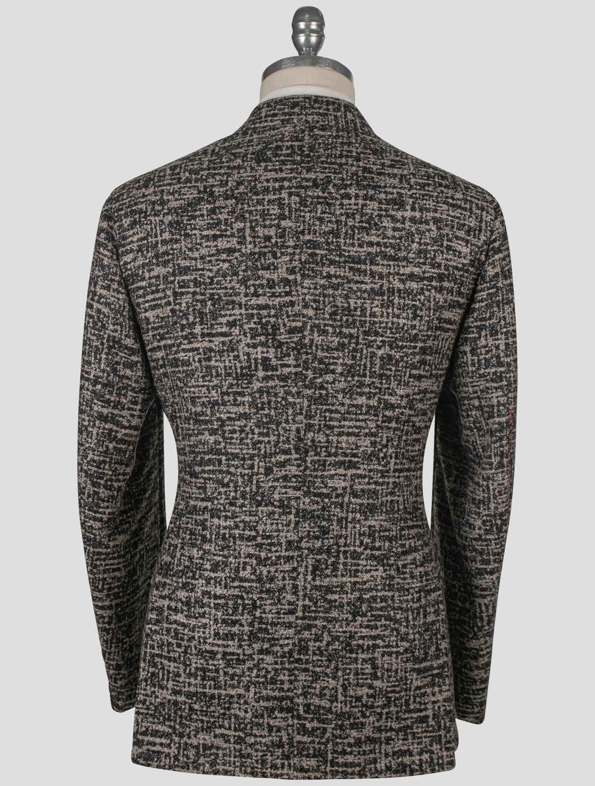 Isaia Gray Wool Silk Camel Blazer