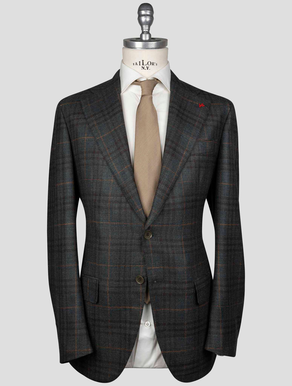 Isaia Multicolor Wool Silk Blazer