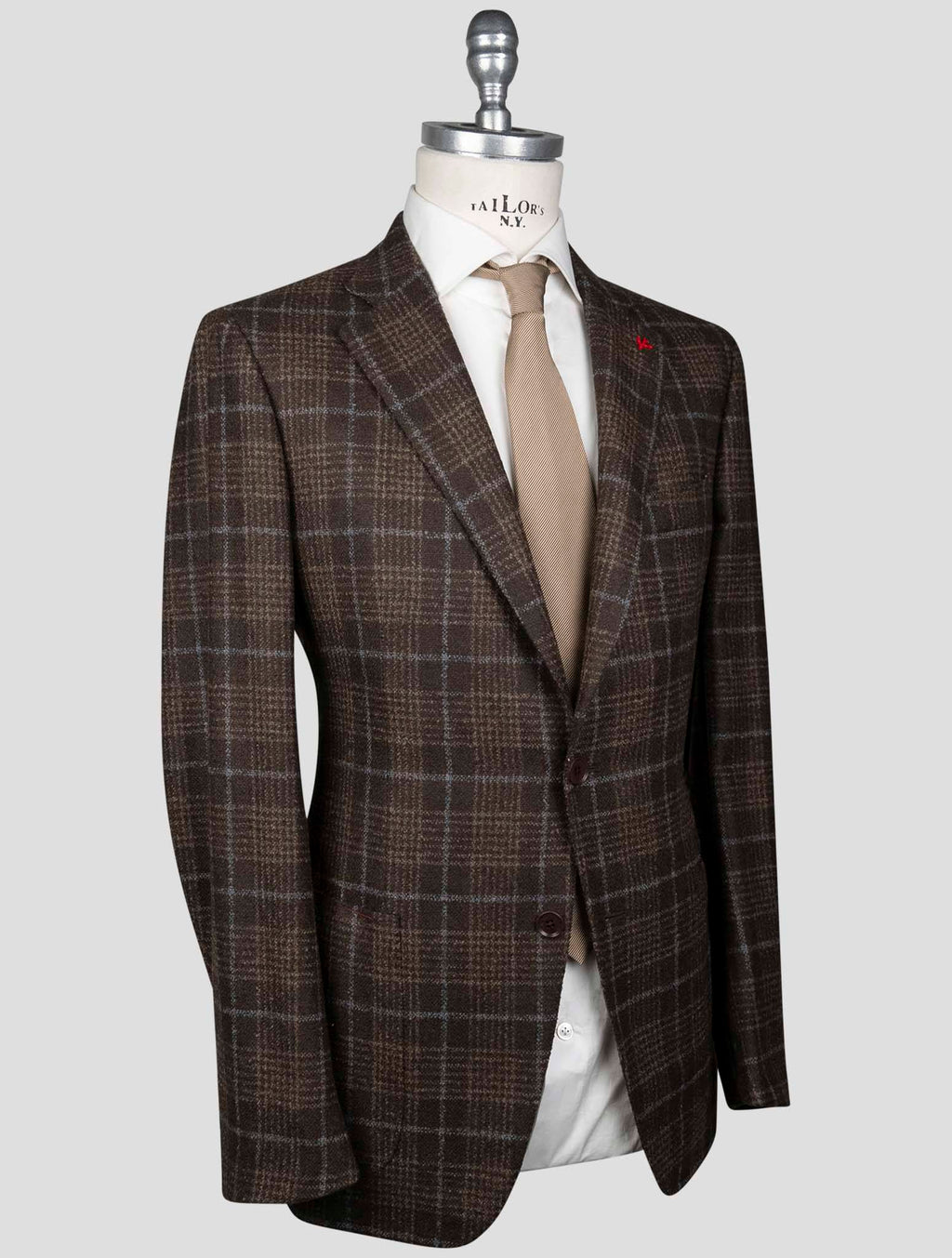 Isaia Isaia Brown Wool Pa Blazer Brown 001