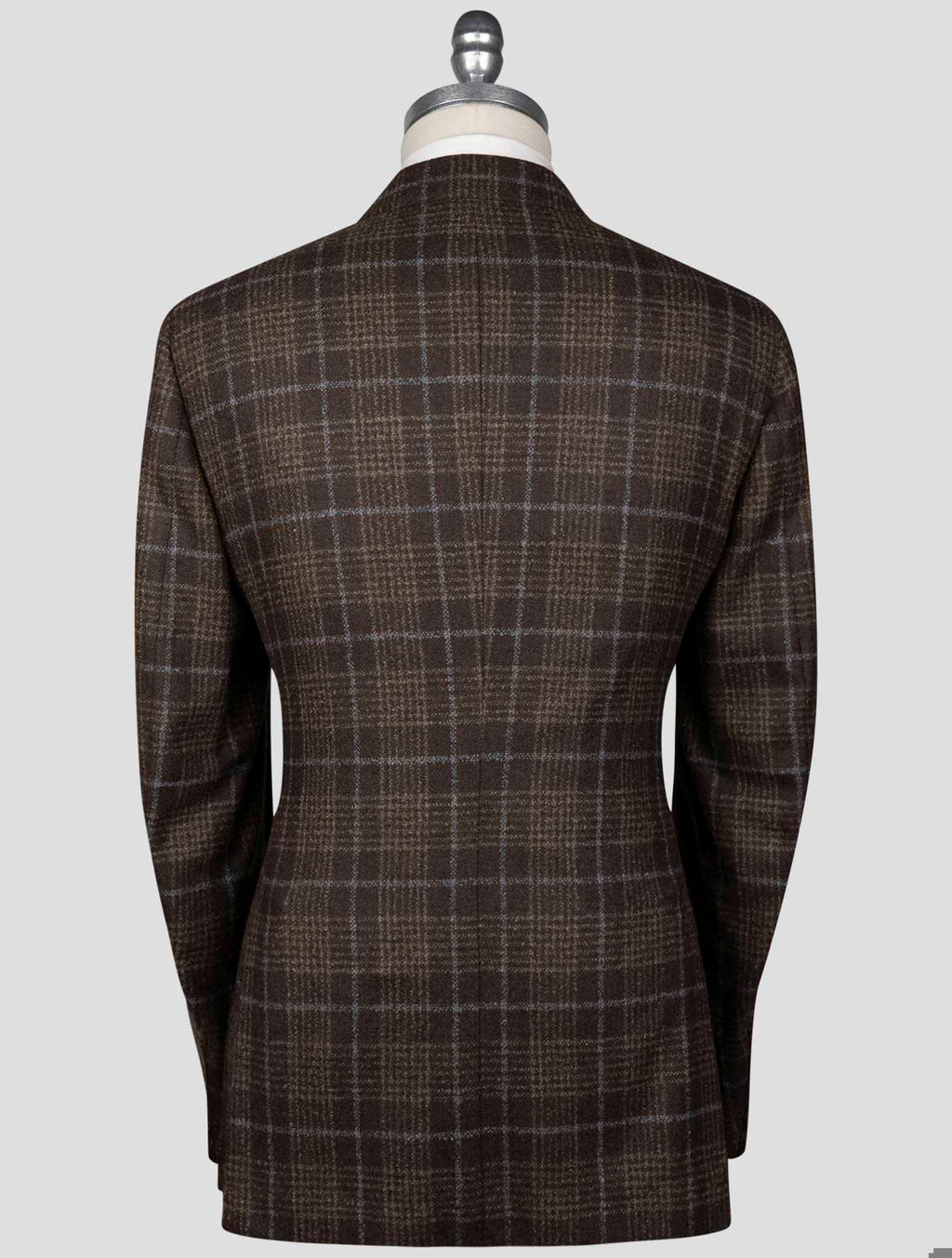 Isaia Brown Wool Pa Blazer
