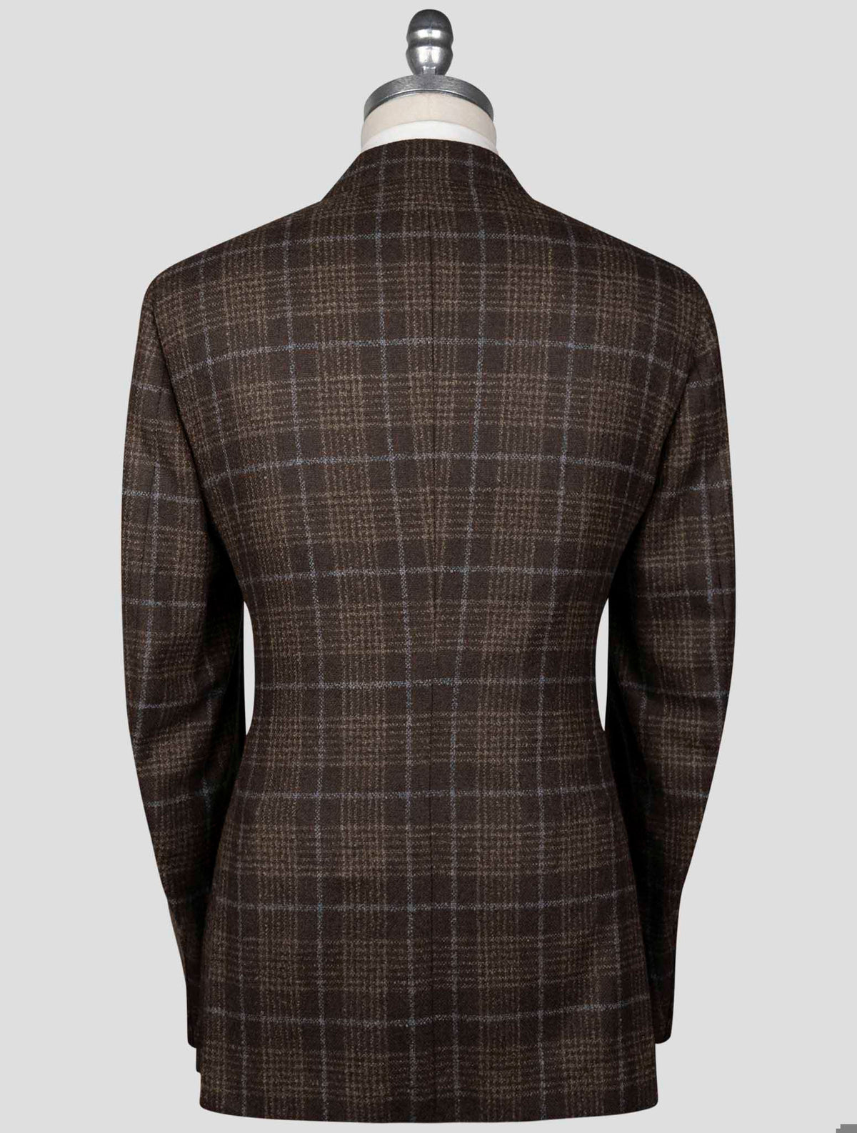 Isaia Brown Wool Pa Blazer