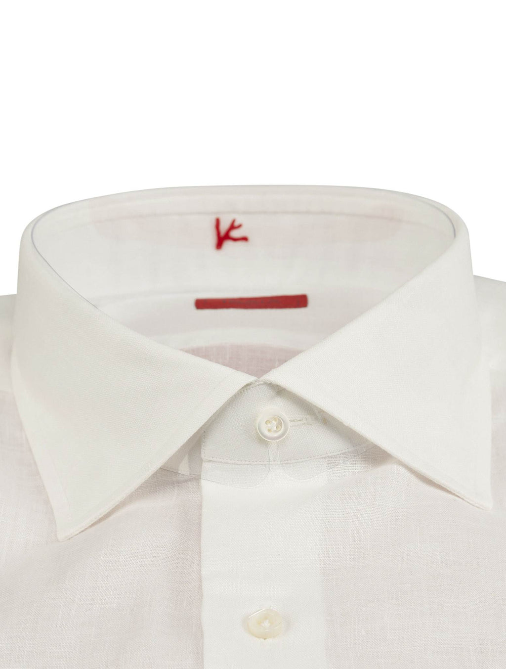 Isaia Isaia White Linen Shirt White 001