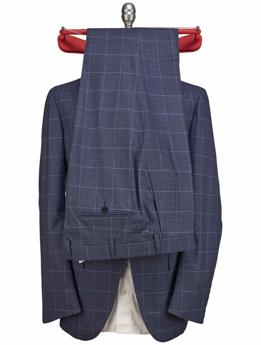 Isaia Blue Wool Ea Suit