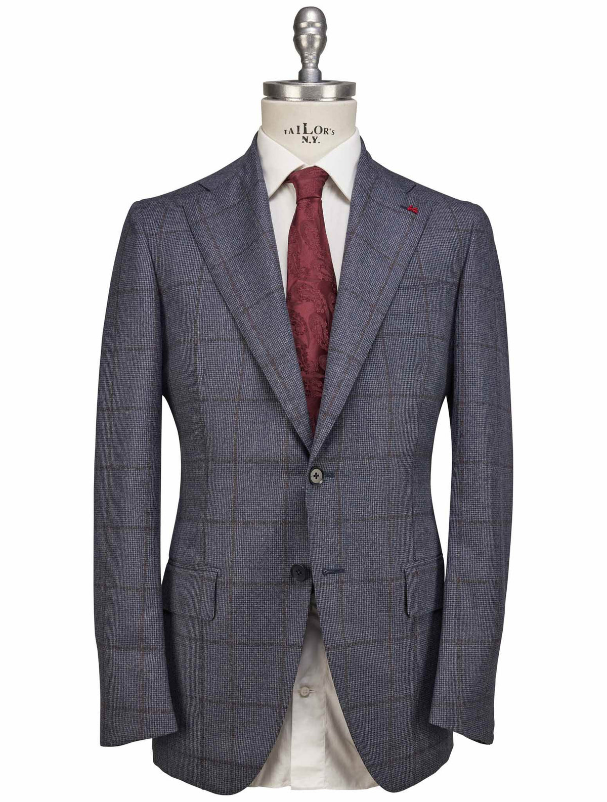 Isaia Isaia Multicolor Wool Suit Multicolor 000