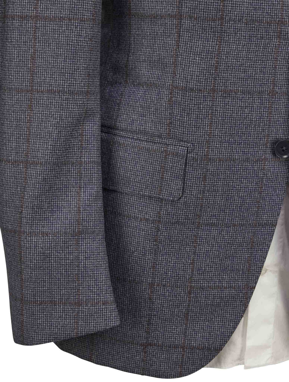 Isaia Multicolor Wool Suit