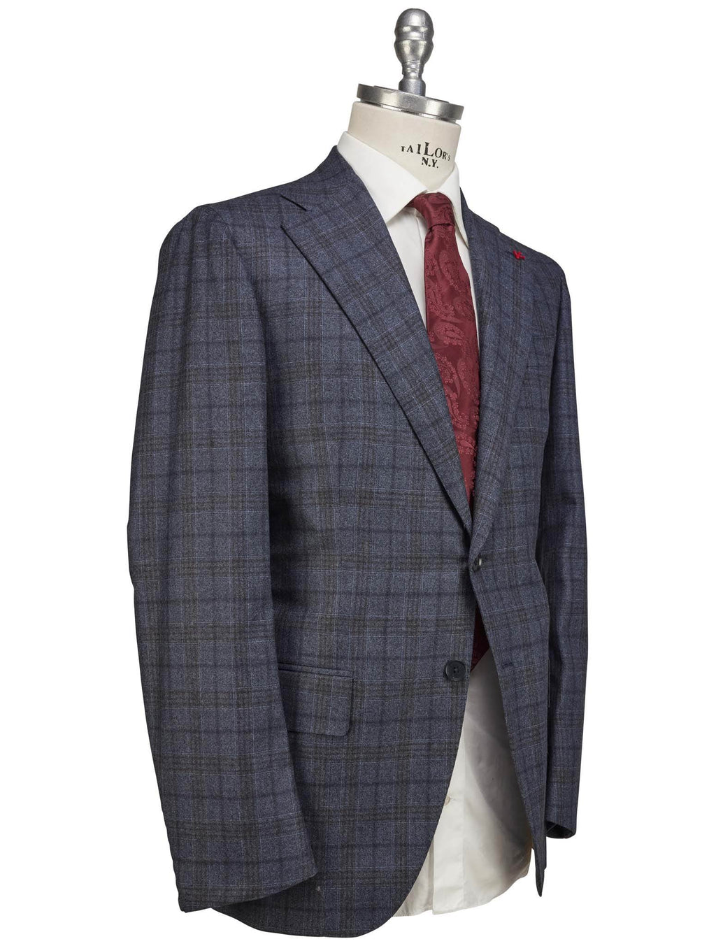 Isaia Isaia Multicolor Wool Suit Multicolor 001