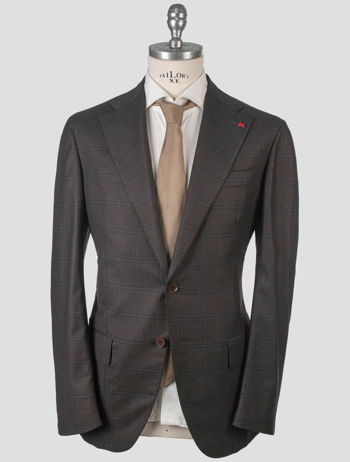 Isaia Isaia Multicolor Wool Suit Multicolor 000