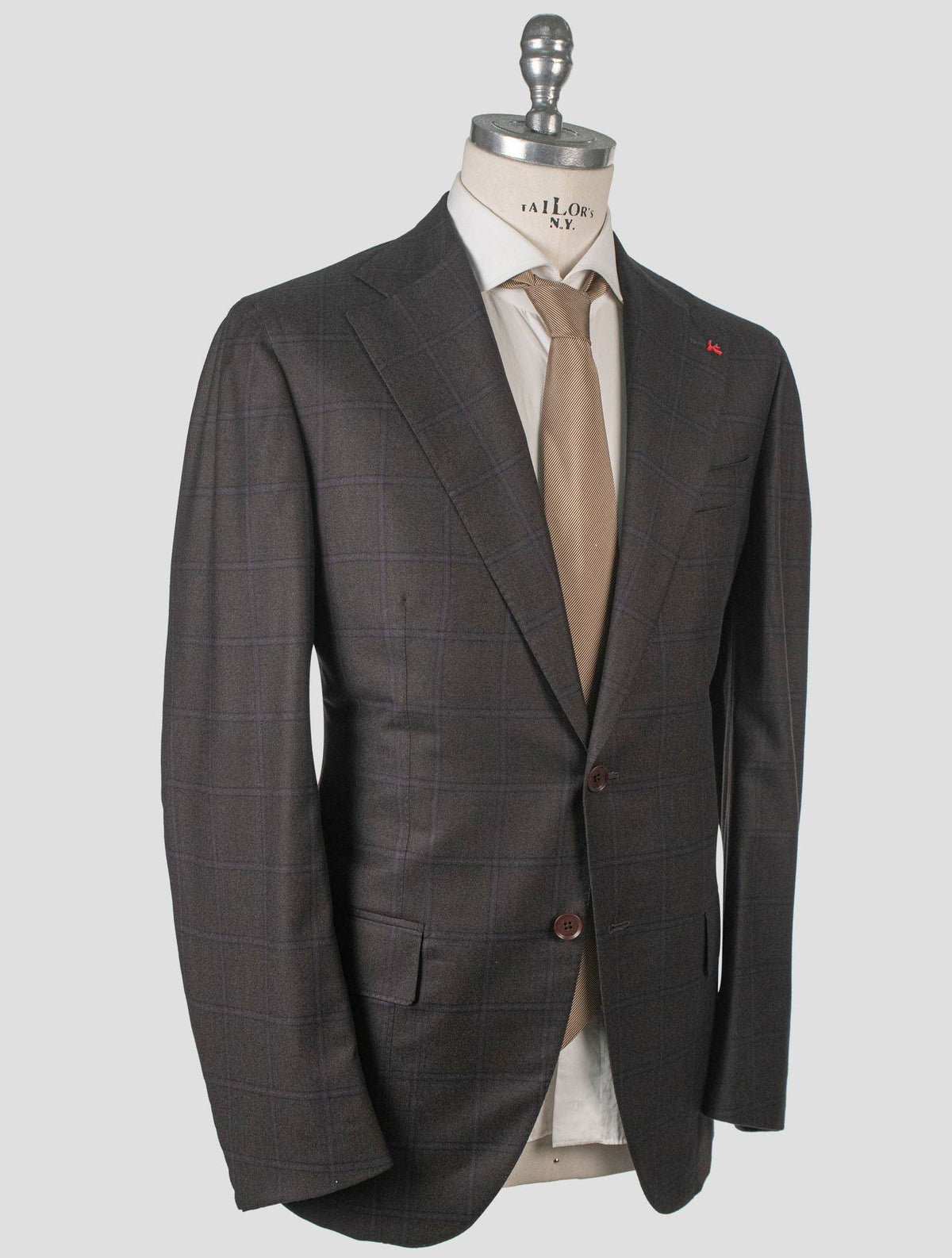 Isaia Isaia Multicolor Wool Suit Multicolor 001