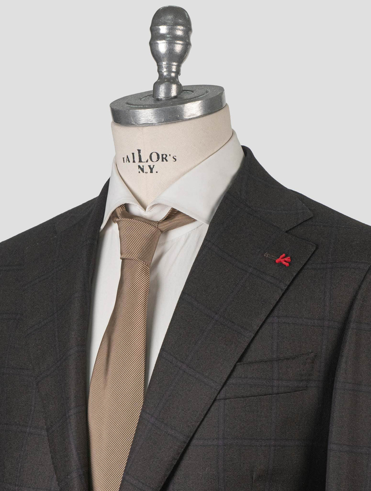 Isaia Multicolor Wool Suit